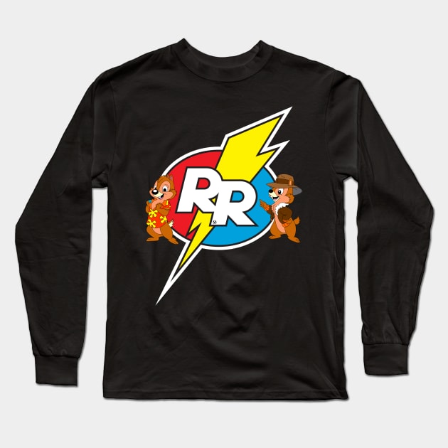 Chip and Dale Rescue Rangers Long Sleeve T-Shirt by Turnbill Truth Designs